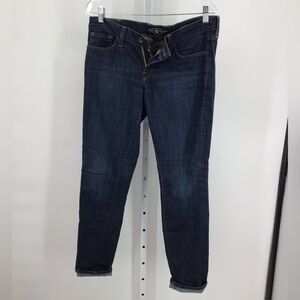 Lucky Brand Jeans Womens 4 / 27 A Brooke Legging Jean Orta Premium Dark Wash